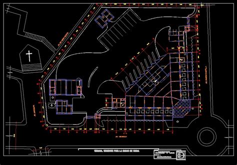 bus terminal cad block.